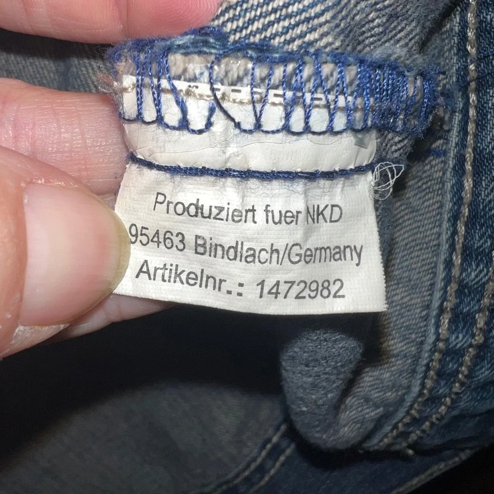Hot & Spicy Denim Jacket Kids 134/140 Blue West Camp Blue Tigers 1472982
